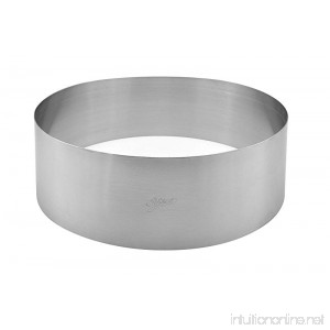 Ateco 48710 Round Stainless Cake Mold Ring 9.5 Inch - B07BNVNGKJ
